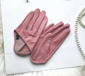 HALF PALM GLOVES (GENUINE LEATHER) - other colours available