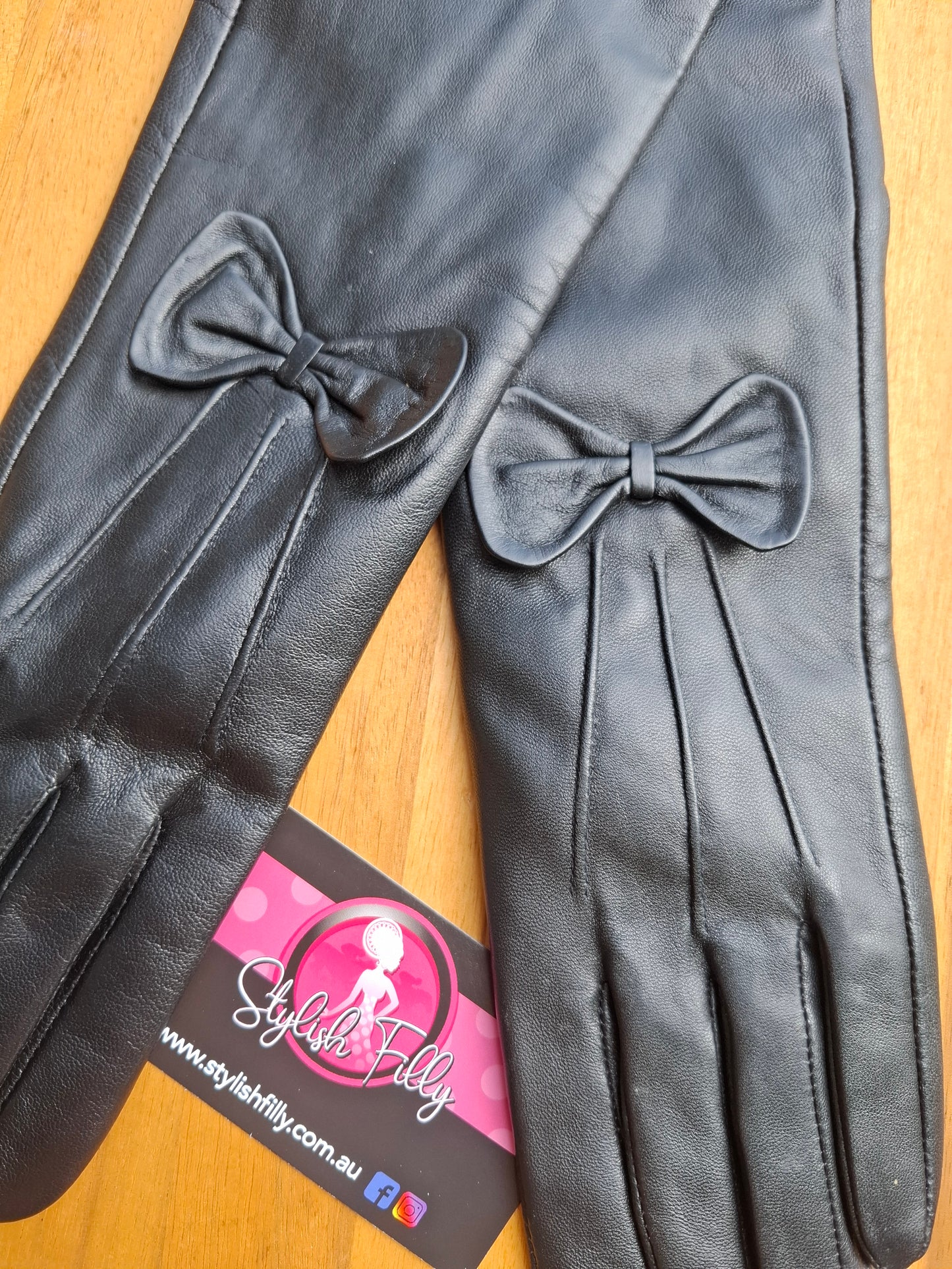 LONG LEATHER GLOVES - other styles available