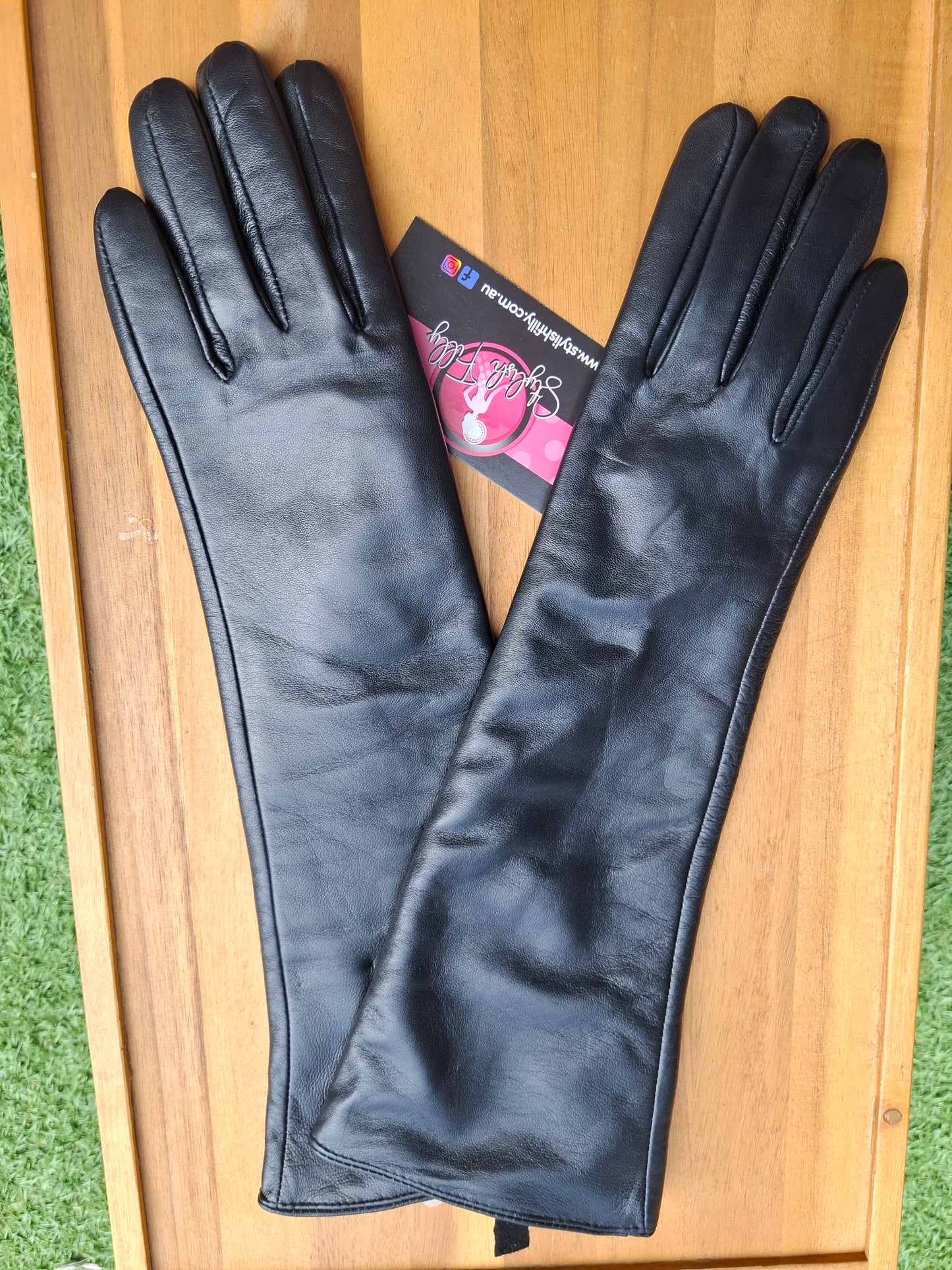 LONG LEATHER GLOVES - other styles available